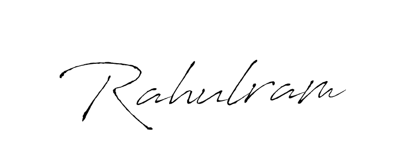 Make a beautiful signature design for name Rahulram. With this signature (Antro_Vectra) style, you can create a handwritten signature for free. Rahulram signature style 6 images and pictures png