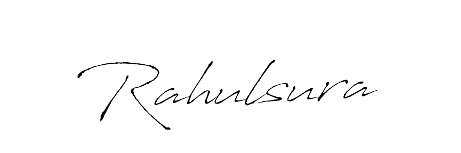 The best way (Antro_Vectra) to make a short signature is to pick only two or three words in your name. The name Rahulsura include a total of six letters. For converting this name. Rahulsura signature style 6 images and pictures png
