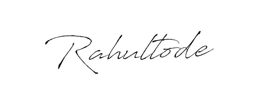 Once you've used our free online signature maker to create your best signature Antro_Vectra style, it's time to enjoy all of the benefits that Rahultode name signing documents. Rahultode signature style 6 images and pictures png