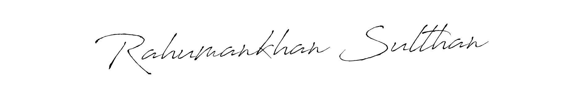 It looks lik you need a new signature style for name Rahumankhan Sulthan. Design unique handwritten (Antro_Vectra) signature with our free signature maker in just a few clicks. Rahumankhan Sulthan signature style 6 images and pictures png