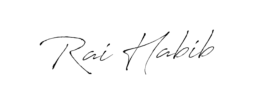 Here are the top 10 professional signature styles for the name Rai Habib. These are the best autograph styles you can use for your name. Rai Habib signature style 6 images and pictures png