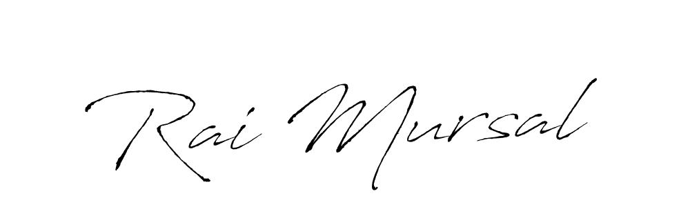 Once you've used our free online signature maker to create your best signature Antro_Vectra style, it's time to enjoy all of the benefits that Rai Mursal name signing documents. Rai Mursal signature style 6 images and pictures png