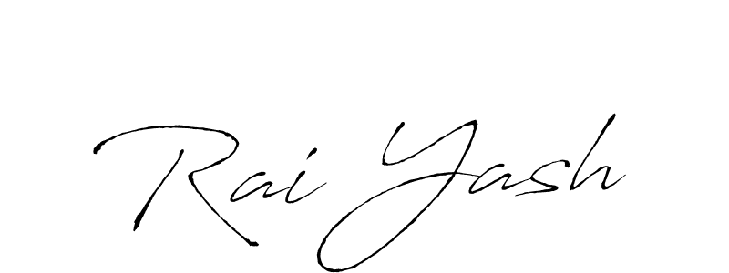 The best way (Antro_Vectra) to make a short signature is to pick only two or three words in your name. The name Rai Yash include a total of six letters. For converting this name. Rai Yash signature style 6 images and pictures png