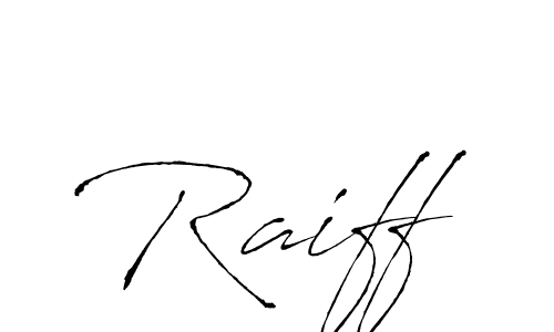 How to make Raiff signature? Antro_Vectra is a professional autograph style. Create handwritten signature for Raiff name. Raiff signature style 6 images and pictures png