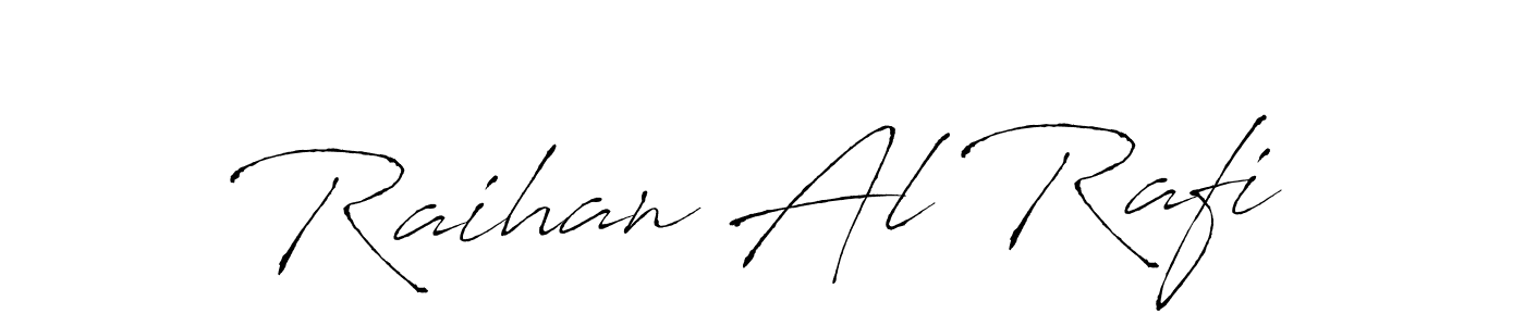 The best way (Antro_Vectra) to make a short signature is to pick only two or three words in your name. The name Raihan Al Rafi include a total of six letters. For converting this name. Raihan Al Rafi signature style 6 images and pictures png
