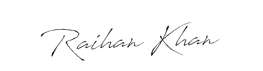 Antro_Vectra is a professional signature style that is perfect for those who want to add a touch of class to their signature. It is also a great choice for those who want to make their signature more unique. Get Raihan Khan name to fancy signature for free. Raihan Khan signature style 6 images and pictures png