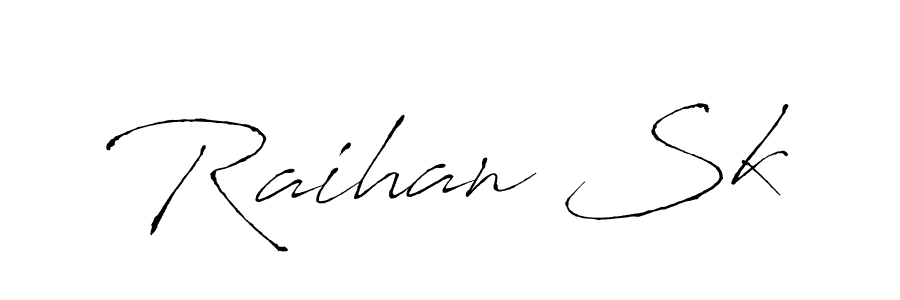 It looks lik you need a new signature style for name Raihan Sk. Design unique handwritten (Antro_Vectra) signature with our free signature maker in just a few clicks. Raihan Sk signature style 6 images and pictures png