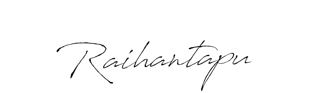 Also You can easily find your signature by using the search form. We will create Raihantapu name handwritten signature images for you free of cost using Antro_Vectra sign style. Raihantapu signature style 6 images and pictures png