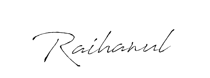 Also You can easily find your signature by using the search form. We will create Raihanul name handwritten signature images for you free of cost using Antro_Vectra sign style. Raihanul signature style 6 images and pictures png