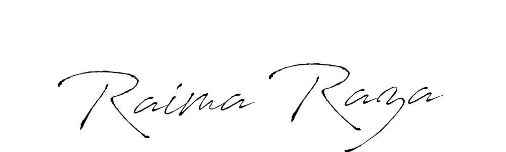 Create a beautiful signature design for name Raima Raza. With this signature (Antro_Vectra) fonts, you can make a handwritten signature for free. Raima Raza signature style 6 images and pictures png