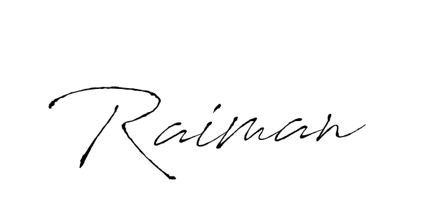 Also we have Raiman name is the best signature style. Create professional handwritten signature collection using Antro_Vectra autograph style. Raiman signature style 6 images and pictures png