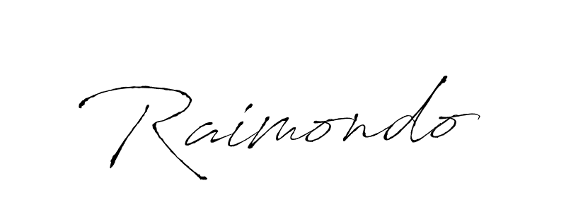 How to make Raimondo signature? Antro_Vectra is a professional autograph style. Create handwritten signature for Raimondo name. Raimondo signature style 6 images and pictures png