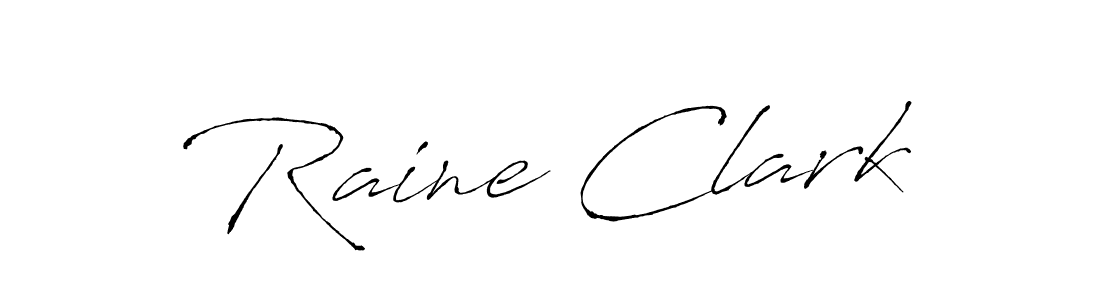 Create a beautiful signature design for name Raine Clark. With this signature (Antro_Vectra) fonts, you can make a handwritten signature for free. Raine Clark signature style 6 images and pictures png