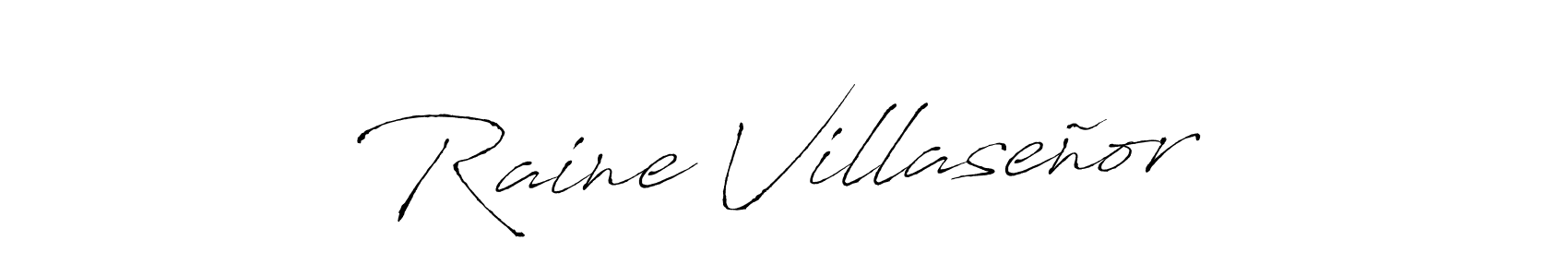 Also we have Raine Villaseñor name is the best signature style. Create professional handwritten signature collection using Antro_Vectra autograph style. Raine Villaseñor signature style 6 images and pictures png