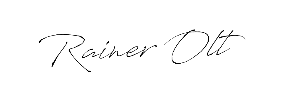 Use a signature maker to create a handwritten signature online. With this signature software, you can design (Antro_Vectra) your own signature for name Rainer Olt. Rainer Olt signature style 6 images and pictures png