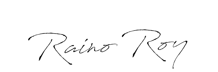 Raino Roy stylish signature style. Best Handwritten Sign (Antro_Vectra) for my name. Handwritten Signature Collection Ideas for my name Raino Roy. Raino Roy signature style 6 images and pictures png