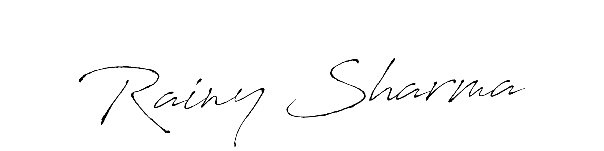 How to Draw Rainy Sharma signature style? Antro_Vectra is a latest design signature styles for name Rainy Sharma. Rainy Sharma signature style 6 images and pictures png