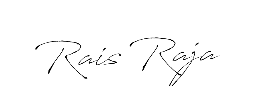 Create a beautiful signature design for name Rais Raja. With this signature (Antro_Vectra) fonts, you can make a handwritten signature for free. Rais Raja signature style 6 images and pictures png