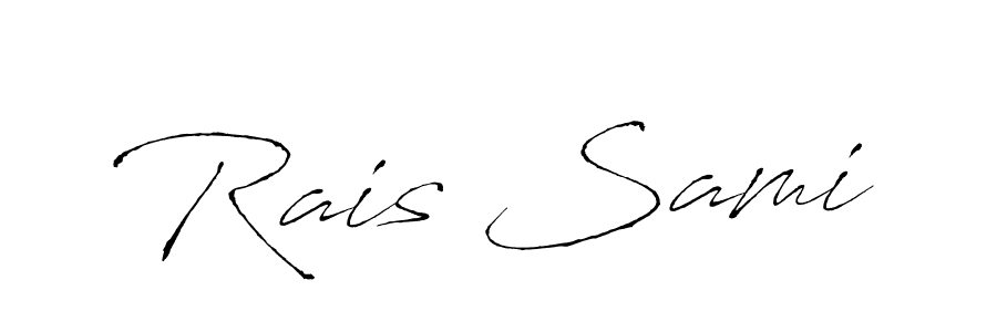 Also You can easily find your signature by using the search form. We will create Rais Sami name handwritten signature images for you free of cost using Antro_Vectra sign style. Rais Sami signature style 6 images and pictures png