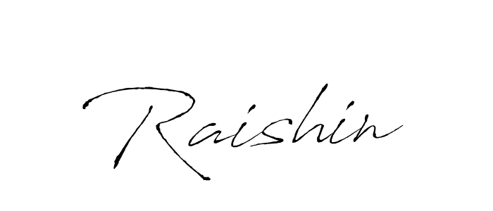 Use a signature maker to create a handwritten signature online. With this signature software, you can design (Antro_Vectra) your own signature for name Raishin. Raishin signature style 6 images and pictures png