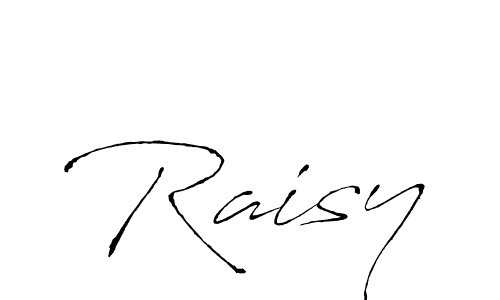 How to make Raisy name signature. Use Antro_Vectra style for creating short signs online. This is the latest handwritten sign. Raisy signature style 6 images and pictures png