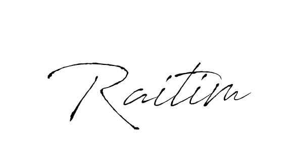 if you are searching for the best signature style for your name Raitim. so please give up your signature search. here we have designed multiple signature styles  using Antro_Vectra. Raitim signature style 6 images and pictures png