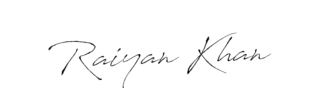 Use a signature maker to create a handwritten signature online. With this signature software, you can design (Antro_Vectra) your own signature for name Raiyan Khan. Raiyan Khan signature style 6 images and pictures png