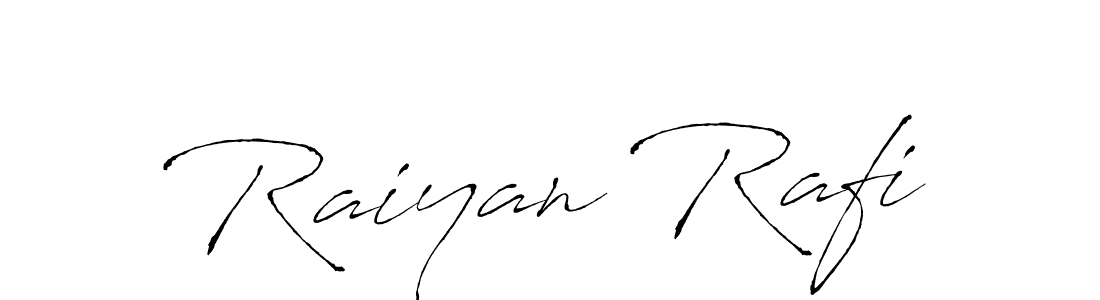 Create a beautiful signature design for name Raiyan Rafi. With this signature (Antro_Vectra) fonts, you can make a handwritten signature for free. Raiyan Rafi signature style 6 images and pictures png