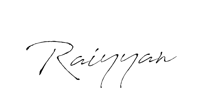 It looks lik you need a new signature style for name Raiyyan. Design unique handwritten (Antro_Vectra) signature with our free signature maker in just a few clicks. Raiyyan signature style 6 images and pictures png