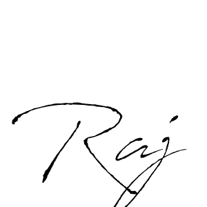 Use a signature maker to create a handwritten signature online. With this signature software, you can design (Antro_Vectra) your own signature for name Raj. Raj signature style 6 images and pictures png