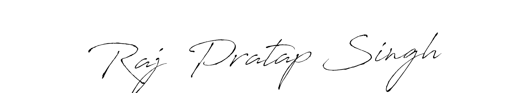 Create a beautiful signature design for name Raj  Pratap Singh. With this signature (Antro_Vectra) fonts, you can make a handwritten signature for free. Raj  Pratap Singh signature style 6 images and pictures png