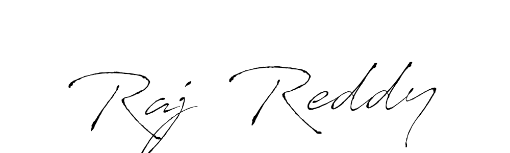 How to make Raj  Reddy name signature. Use Antro_Vectra style for creating short signs online. This is the latest handwritten sign. Raj  Reddy signature style 6 images and pictures png