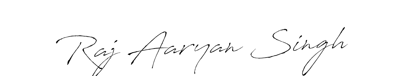 Create a beautiful signature design for name Raj Aaryan Singh. With this signature (Antro_Vectra) fonts, you can make a handwritten signature for free. Raj Aaryan Singh signature style 6 images and pictures png