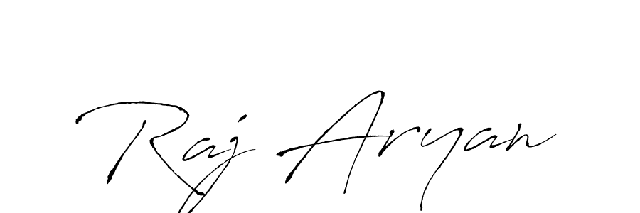 How to make Raj Aryan signature? Antro_Vectra is a professional autograph style. Create handwritten signature for Raj Aryan name. Raj Aryan signature style 6 images and pictures png