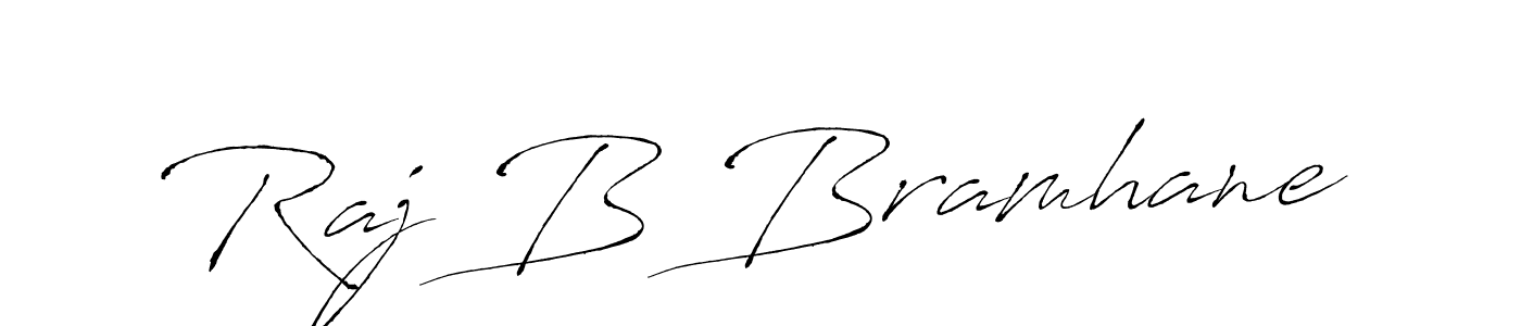 Use a signature maker to create a handwritten signature online. With this signature software, you can design (Antro_Vectra) your own signature for name Raj B Bramhane. Raj B Bramhane signature style 6 images and pictures png