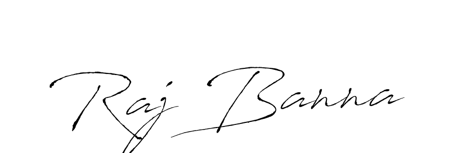 How to make Raj Banna signature? Antro_Vectra is a professional autograph style. Create handwritten signature for Raj Banna name. Raj Banna signature style 6 images and pictures png