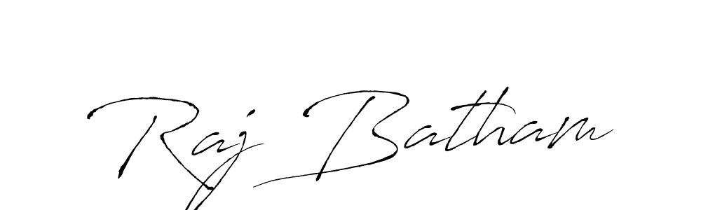 Antro_Vectra is a professional signature style that is perfect for those who want to add a touch of class to their signature. It is also a great choice for those who want to make their signature more unique. Get Raj Batham name to fancy signature for free. Raj Batham signature style 6 images and pictures png