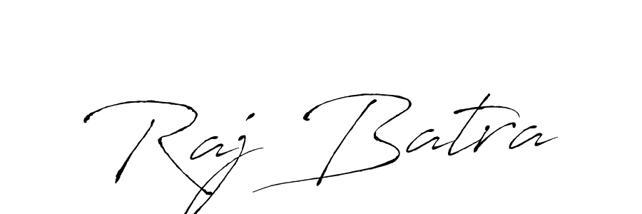 How to make Raj Batra signature? Antro_Vectra is a professional autograph style. Create handwritten signature for Raj Batra name. Raj Batra signature style 6 images and pictures png