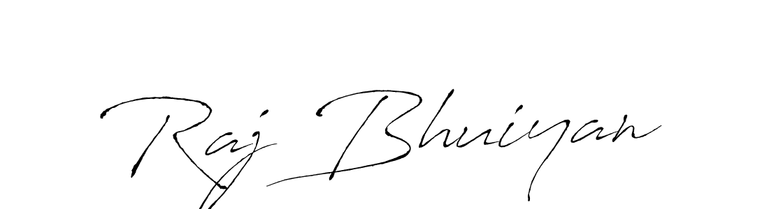 Create a beautiful signature design for name Raj Bhuiyan. With this signature (Antro_Vectra) fonts, you can make a handwritten signature for free. Raj Bhuiyan signature style 6 images and pictures png