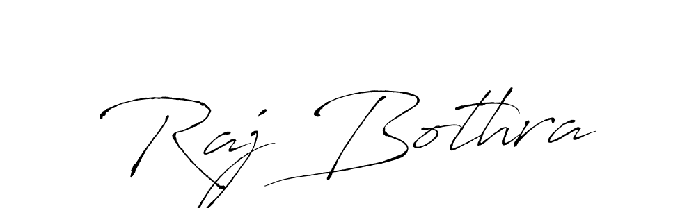 Use a signature maker to create a handwritten signature online. With this signature software, you can design (Antro_Vectra) your own signature for name Raj Bothra. Raj Bothra signature style 6 images and pictures png