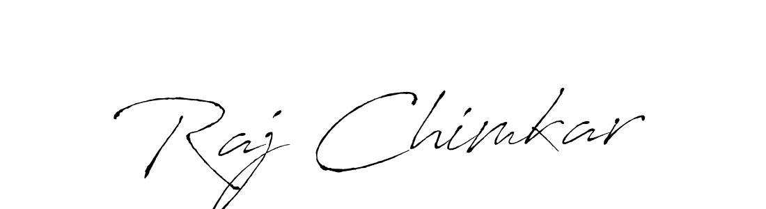 The best way (Antro_Vectra) to make a short signature is to pick only two or three words in your name. The name Raj Chimkar include a total of six letters. For converting this name. Raj Chimkar signature style 6 images and pictures png