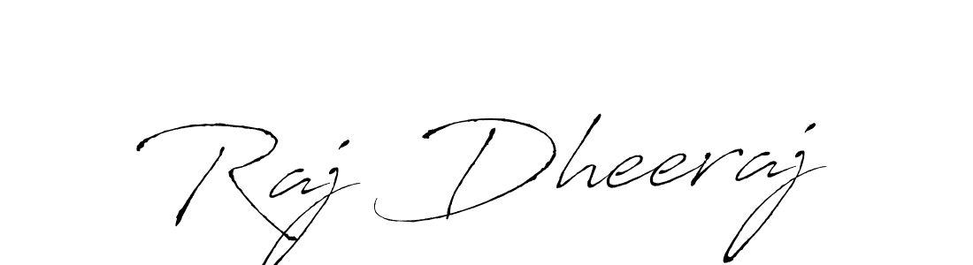 Also You can easily find your signature by using the search form. We will create Raj Dheeraj name handwritten signature images for you free of cost using Antro_Vectra sign style. Raj Dheeraj signature style 6 images and pictures png