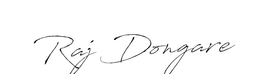 How to make Raj Dongare signature? Antro_Vectra is a professional autograph style. Create handwritten signature for Raj Dongare name. Raj Dongare signature style 6 images and pictures png