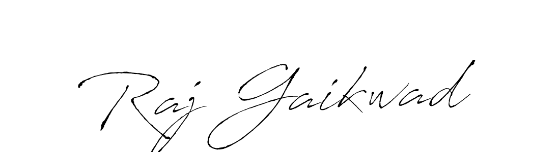 Make a beautiful signature design for name Raj Gaikwad. With this signature (Antro_Vectra) style, you can create a handwritten signature for free. Raj Gaikwad signature style 6 images and pictures png