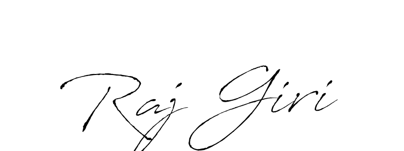 Make a beautiful signature design for name Raj Giri. With this signature (Antro_Vectra) style, you can create a handwritten signature for free. Raj Giri signature style 6 images and pictures png