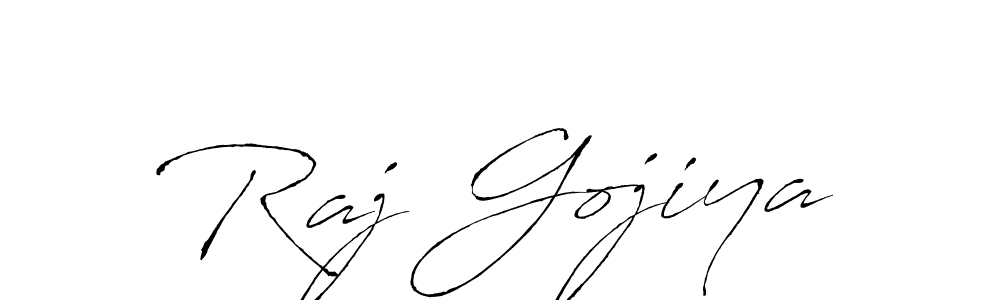 It looks lik you need a new signature style for name Raj Gojiya. Design unique handwritten (Antro_Vectra) signature with our free signature maker in just a few clicks. Raj Gojiya signature style 6 images and pictures png