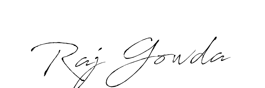 Make a short Raj Gowda signature style. Manage your documents anywhere anytime using Antro_Vectra. Create and add eSignatures, submit forms, share and send files easily. Raj Gowda signature style 6 images and pictures png