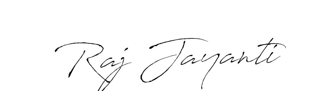 Also You can easily find your signature by using the search form. We will create Raj Jayanti name handwritten signature images for you free of cost using Antro_Vectra sign style. Raj Jayanti signature style 6 images and pictures png