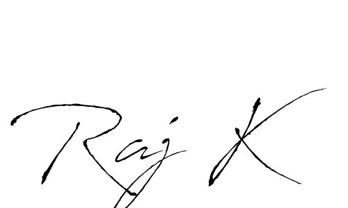 if you are searching for the best signature style for your name Raj K. so please give up your signature search. here we have designed multiple signature styles  using Antro_Vectra. Raj K signature style 6 images and pictures png