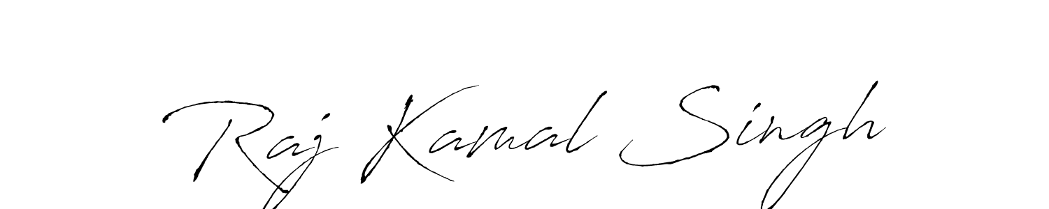 How to make Raj Kamal Singh signature? Antro_Vectra is a professional autograph style. Create handwritten signature for Raj Kamal Singh name. Raj Kamal Singh signature style 6 images and pictures png